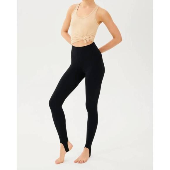 NEW SPLITS59 river high waist airweight stirrup leggings in black - Picture 3 of 6
